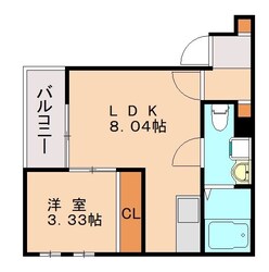 M-STAGE桜並木駅前の物件間取画像